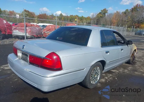 2002 Mercury Grand Marquis Gs from USA, damaged, VIN 2MEFM74W22X657214